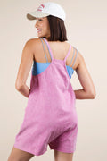 Free Style Mineral Washed Romper