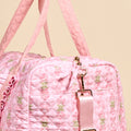 On-The-Go Quilted Weekender Bag in Oh So Fancy Pink