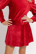 The Peyton Top in Red by PLEAT