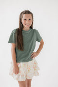 Katie J NYC Juniors Melody Skirt in Vintage Wildflower