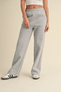 Cozy Fleece Grey Sweatpants