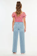 KanCan Girls Wide Leg Jean