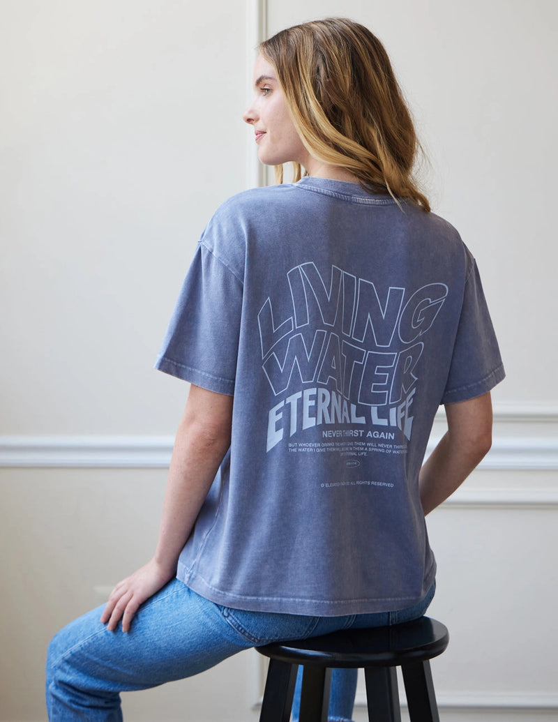Living Water Unisex Tee by Elevated Faith