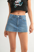 Maggie Denim Skort