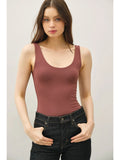 Sadie Basic Scoop Neck Tank