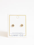 Addison Clear Stud by Linny Co