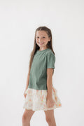 Katie J NYC Juniors Melody Skirt in Vintage Wildflower