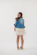 Katie J NYC Girls Bianca Skirt in Vintage Wildflower