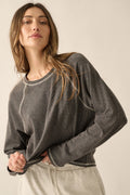 Riley Reverse Seam Raglan Top