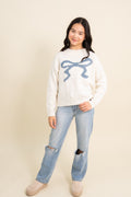 Anna Bow Sweater By Love Daisy