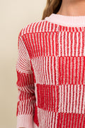 Ellie Checkered Sweater By Love Daisy