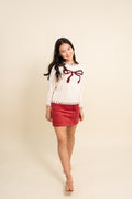 Stitched Bow Sweater By Love Daisy
