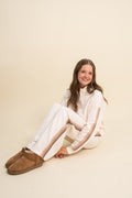 Cloud Fleece Wide Leg Jogger by Vintage Havana