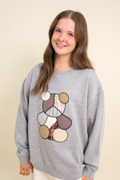 Teddy Bear Patchwork Crew by Vintage Havana