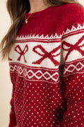 Festive Bow Sweater