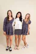 Katie J Girls Delilah Dress in Midnight Ditsy