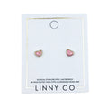 Nora Heart Stud by Linny Co