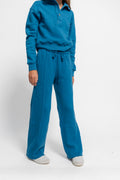 Wide Leg Raw Seamed Joggers by TENLY