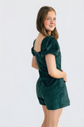 Eliza Corduroy Wrap Romper by Needi