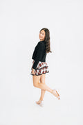 Flowers By Zoe Plaid Skirt