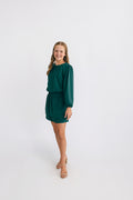 Ruby Dress in Green by PLEAT