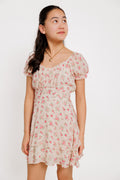Junior Delilah Dress in Vintage Bunches by Katie J