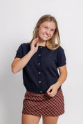Plaid Mini Skort
