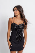 Katie J NYC Juniors Shayla Bow Dress