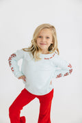 Candy Cane Cutie Sweatshirt by Paper Flower