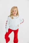 Candy Cane Cutie Sweatshirt by Paper Flower