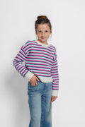 Harper Striped Knit Sweater by Design History