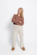 Corduroy Wide Leg Pant by TENLY