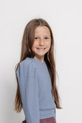 The Jane Sweatshirt in French Blue by PLEAT