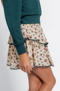 The Parker Skort in Vintage Floral by PLEAT