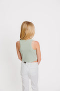 Ribbed Racerback by TENLEY