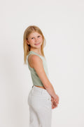 Ribbed Racerback by TENLEY