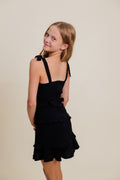 The Meghan Dress in Black by Miss Behave