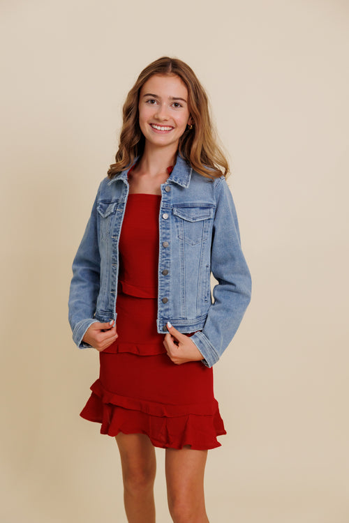 Loretta Basic Denim Jacket