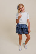 The Luna Skirt Shimmer Skirt by PLEAT