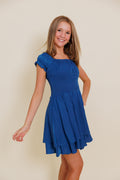 The Sage Dress in Blue by Miss Behave