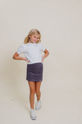 Reese Skirt in Violet Ash by PLEAT