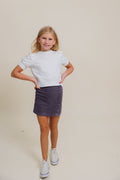Reese Skirt in Violet Ash by PLEAT