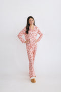 Coquette Candy Cane Satin PJ Set
