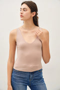 Ali Basic V Neck Layering Tank