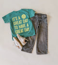 It's A Great Day Youth Tee by Dear Heart