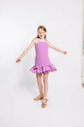 The Reggie Dress in Lilac by Miss Behave
