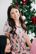 Noelle Bow Short Sleeve PJ Top