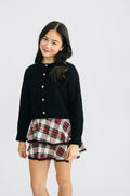 Flowers By Zoe Plaid Skirt