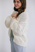 Luna Open Front Chunky Cardigan