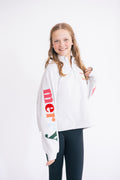 Very Merry Fully Embroidered Sweatshirt by Paper Flower